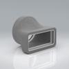 Self Seal Thermal 220 x 90 - 160 Straight Adaptor